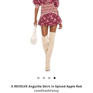 New Love Shack Fancy Skirt - tore them off and never ended up wearing it.